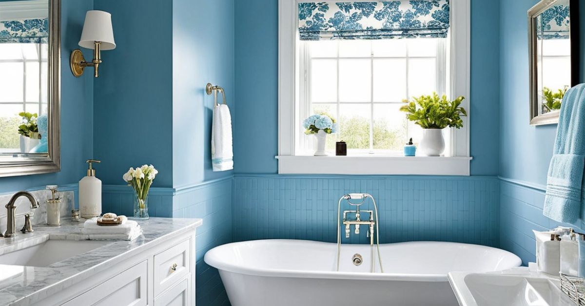 8 Small Blue Bathroom Decorating Ideas | Is blue a Good Color For a Small Bathroom ?