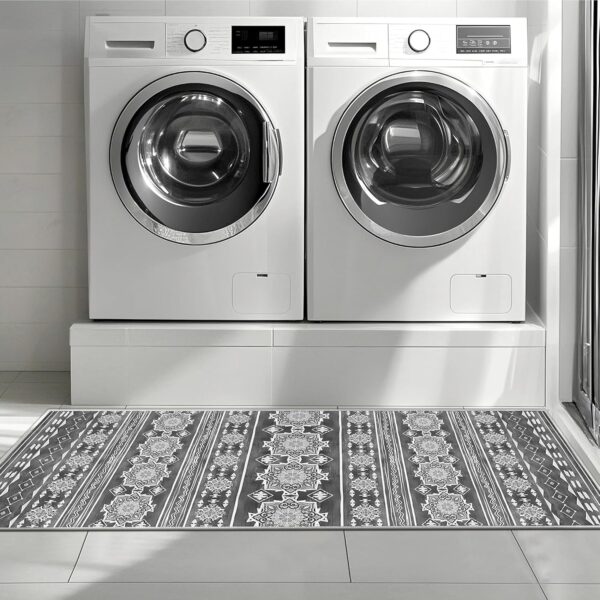 boho kitchen rugs sets 3 piece with runner floral kitchen floor mat